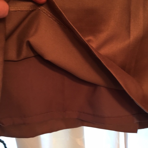 NWOT plus size vintage taupe skirt - Picture 6 of 7